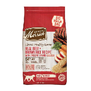 Merrick Classic Healthy Grains Real Beef + Brown Rice Recipe with Ancient Grains